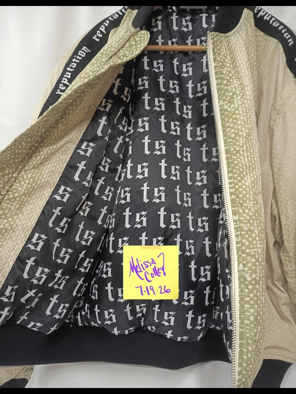 Taylor Swift Reputation Bomber Jacket-M - Picture 6 of 8